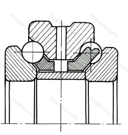 Подшипник  234409 (178809) размер 45x75x38