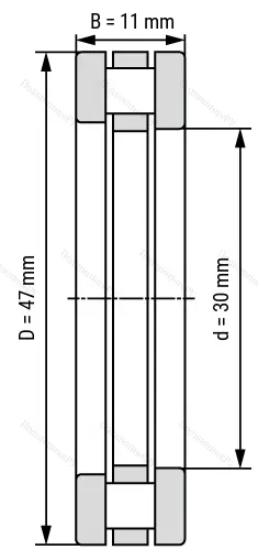 Упорный роликовый подшипник 4-9118 Л (81118) в Москве