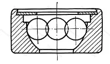 Подшипник  516053 размер 3x9x4
