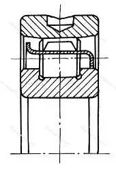Модификация подшипника 20-402312М1 размер 60x130x31 от производителя  ГПЗ-10