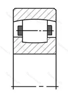 Подшипник  23508 размер 40x80x23 от производителя  ГПЗ-11