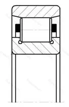 Модификация подшипника 55-2209Р размер 45x85x19