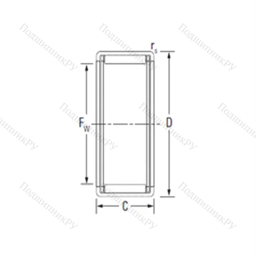 Подшипник игольчатый радиальный F-213390
