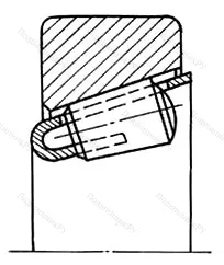 Модификация подшипника 8-977906К1 размер 28,07x44,477x9,597