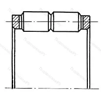 Модификация подшипника 6-252904Л размер 20,6x33,6x26,5