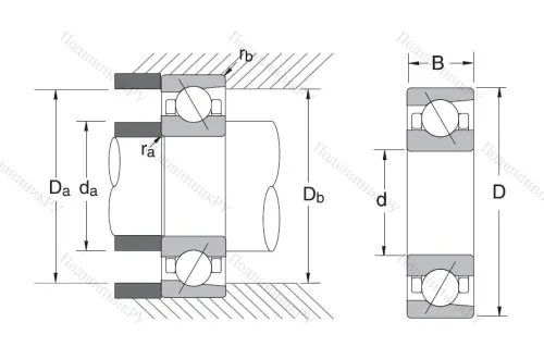 Сверхточный подшипник 7001 CTRDUMP 3