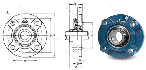 Подшипниковый узел UCFC 205 в Москве