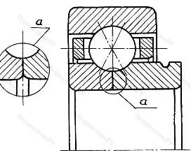 Подшипник  1126928 размер 140x190x24/30 от производителя  ГПЗ-4