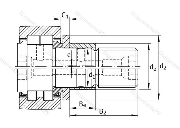 Подшипник NUKRE 72