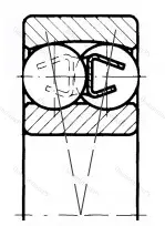 Модификация подшипника 2В0-1610 размер 50x110x40