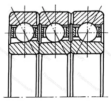 Модификация подшипника 656432Л2 размер 160x400x264