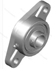 Нержавеющий корпус подшипника FL 205 SS BECO