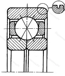 Подшипник  1176740 размер 200x340x65