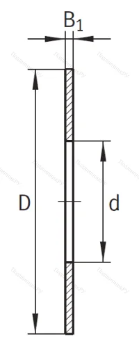 Игольчатый подшипник упорное кольцо AS 120155 от производителя  INA