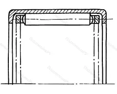 Подшипник  СК081210 размер 8x12x10