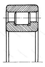 Модификация подшипника 6-802212 размер 60x110x22 от производителя  ГПЗ-4