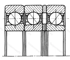 Модификация подшипника 6-566418Л1 размер 90x225x162