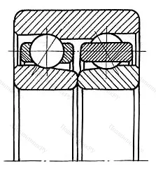 Модификация подшипника 4-3086106Ю размер 30x55x19 ГПЗ-4
