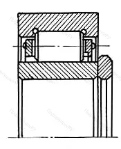 Модификация подшипника 152536ЛМУ размер 180x320x86 от производителя  ЕПК