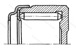 Модификация подшипника 804706 размер 31,455x47x36 ГПЗ-11