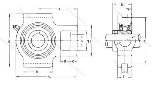 Подшипниковый узел UCT 208 в Москве