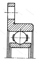 Модификация подшипника 5-740702Л размер 15x30/44x5