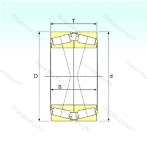 Подшипник роликовый радиально-упорный 32226J/DF от производителя  ISB