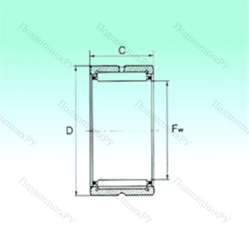 Подшипник игольчатый радиальный NK 28/30