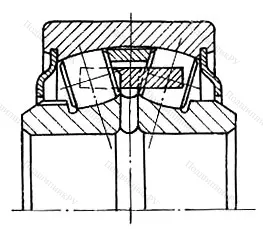 Подшипник  83701 размер 12x37x17/21