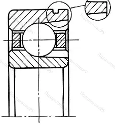 Подшипник 6309NTA/P 53Q 6 размер 45x100x25