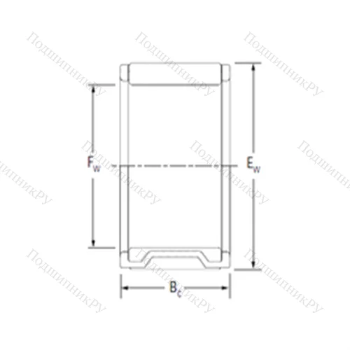 Подшипник игольчатый радиальный RV 768633A