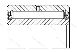Подшипник  4344822 размер 110x140x30