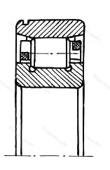 Подшипник N 209ECNP/P 6 размер 45x85x19