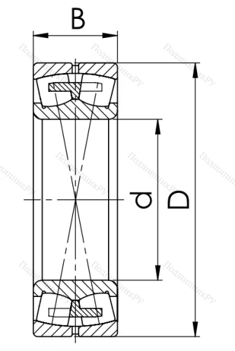 Сферический роликовый подшипник 30-3003220 Н (23220 MBC 3W 33) в Москве