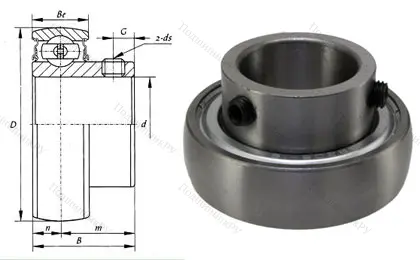 Корпусный подшипник SB 209 в Москве
