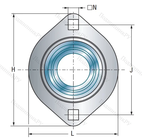 Подшипниковый корпус  PFL 207 в Москве