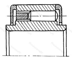 Модификация подшипника 54708 размер 40x66x22