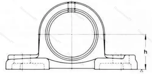 Подшипниковый корпус  P 313 в Москве