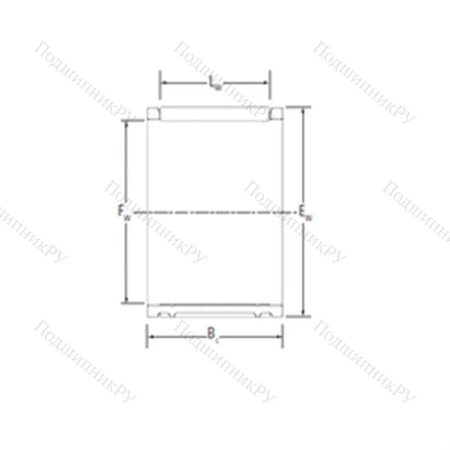 Подшипник игольчатый радиальный 15R 1920BP-1