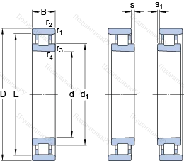 Подшипник N 1013 KTNHA/SP