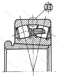 Модификация подшипника 73638 размер 190x420x138/177