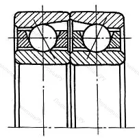 Модификация подшипника 8-366322Л1 размер 110x240x100 от производителя  ГПЗ-1
