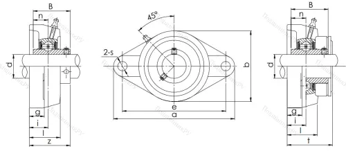 Подшипниковый узел UCFL 209 в Москве