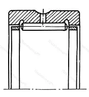 Модификация подшипника 6254904 размер 25x37x30