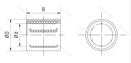 Подшипник KH 2540 LL/3AS в Москве