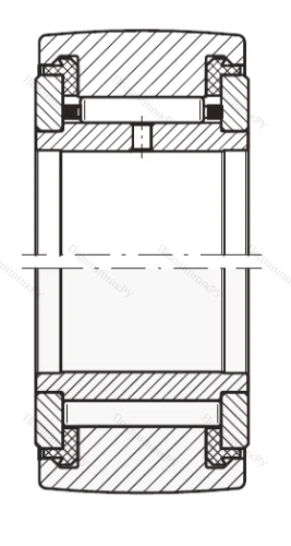 Игольчатый подшипник NATV 10 PP A от производителя  INA