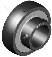Высокотемпературный корпусной подшипник UC 212 BHTS ZZ 280° BECO в Москве