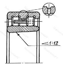 Подшипник  4162936 (NNU 4936K) размер 180x250x69