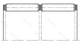 Модификация подшипника 664916Е размер 81x92x42,7