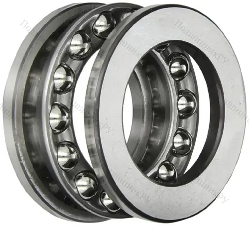 Упорный шариковый подшипник 8214 (51214) в Москве